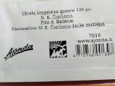 Užrašų knygelė su Čiurlionio paveikslo detale - nuotraukos Nr. 5