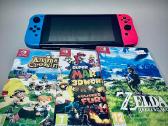 Nintendo Switch konsolė su žaidimais
