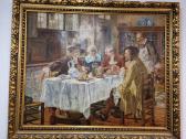 Puikus senovinis paveikslas 1880 - 1930 metai.