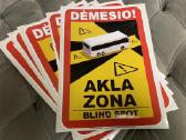 Lietuviški Akla Zona / Angle Morts / Blind Spot