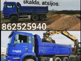 Juodžemis,skalda, smelis, zvyras,atsijos. - nuotraukos Nr. 5
