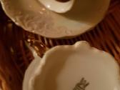 Prabangus ,paauksuotas porceleno servyzas kavai - nuotraukos Nr. 5