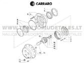 Carraro tiltų dalys, Carraro detalės - nuotraukos Nr. 2