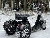 Elektrinis triratis čioperis citycoco motoroleris - nuotraukos Nr. 11