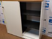 Ahrend Balta Metalinė Spintelė Su Ąžuolo Viršumi - nuotraukos Nr. 5