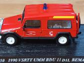 1:50 Gaisrininkų džipas,modelis gamintas 2004m.