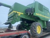 Kombainas John Deere 9660wts Hill Ardomas Dalimis - nuotraukos Nr. 4