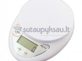 Elektroninės virtuvinės svarstyklės 5kg (8 rūšys) - nuotraukos Nr. 3