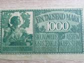 1918 Vokietija Ost Lietuva Lenkija 1000 Mark - nuotraukos Nr. 2