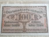 1918 Vokietija Ost Lietuva Lenkija 100 Mark - nuotraukos Nr. 2