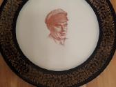 Reta lėkštė. Cobalt Weimar German Porcelain. - nuotraukos Nr. 4