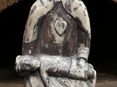 Antikvarinė medinė skulptūrėlė Pieta - nuotraukos Nr. 3