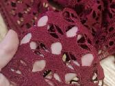 Bordo spalvos proginė suknelė - nuotraukos Nr. 9