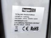 Vagner tepalinis radiatorius, šildytuvas - nuotraukos Nr. 3