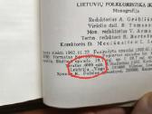 Ambraziejus Jonynas "Lietuvių folkloristika" 1984m - nuotraukos Nr. 5