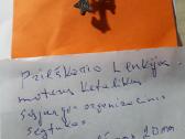 Lenkijos moterų katalikų sąj. organizac. segtukas