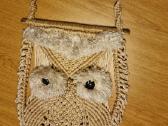 Macrame pakabinama pėlėda - nuotraukos Nr. 2