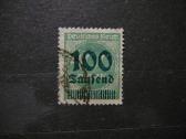 Standartai Vokietija 1923 100t/400 antsp. vkt290a