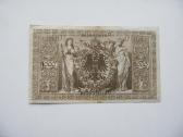 1000 mark ,Vokietija ,1910 žalias raudonas štampas - nuotraukos Nr. 2