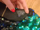 Žėrinti, puošni Topshop suknelė su žvyneliais - nuotraukos Nr. 17