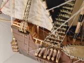 Rankų darbo Santa Maria laivo modelis (vienetinis) - nuotraukos Nr. 4