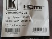 Laidas Hdmi Kramer Electronics 7,6m naujas - nuotraukos Nr. 2