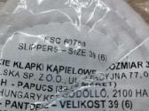 Naujos baltos minkštos šlepetės. - nuotraukos Nr. 3