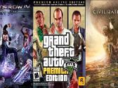 Gta 5 / Metro 2033 / Civilization Vi / Saints Row