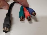 S-video Rca kabeliai