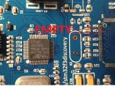 Stm32f303 discovery Evaluation Kit - nuotraukos Nr. 4