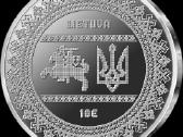 10 eurų moneta - Ukrainos kovai už laisvę - 2022m. - nuotraukos Nr. 2