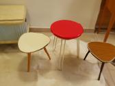 Vintažinis mid century Florence Knoll taburetukas - nuotraukos Nr. 9