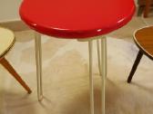 Vintažinis mid century Florence Knoll taburetukas - nuotraukos Nr. 22