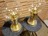 Vintažinės mid century Space Age žalvario žvakidės - nuotraukos Nr. 17