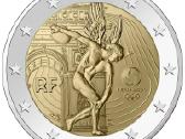 2 eurų Prancūzijos Unc proginės monetos - nuotraukos Nr. 8
