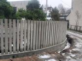 Tvoros stulpas betono šukinė tvora - nuotraukos Nr. 17