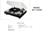 Sharp Rp 1500h - nuotraukos Nr. 11