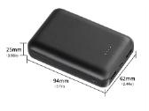 Mini nešiojama baterija “powerbank 10000mah - nuotraukos Nr. 2