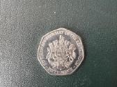 Gibraltaras 2017m 50 pence