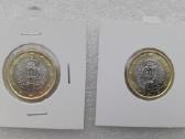 San Marino 1€ monetos 2vnt.7€