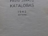 Katalogas.lietuvisku pasto zenklu.1942m.