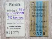 1946 m. traukinių bilietai?