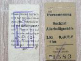 1946 m. traukinių bilietai? - nuotraukos Nr. 2