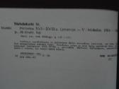 Matušakaitė M. Portretas XVI-XVIII a. Lietuvoje - nuotraukos Nr. 2