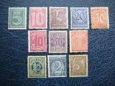 Dienstmarken Vokietija 1920 vdm23/33sl