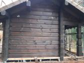 Medinių-rąstinių namų šlifavimas,dažymas. - nuotraukos Nr. 28