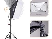 LED softbox valdomi pulteliu 2800-5700k - nuotraukos Nr. 4