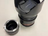 Samyang objektyvas 16mm T2.2 (f2.0) Ed As Umc Cs