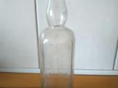 1891 m. carinis stiklinis buteliukas