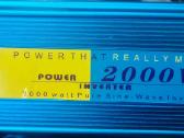Įtampos keitiklis 12v-220v 2000w, tikro sinuso!